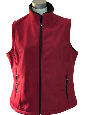 Roper Brand  Wear The West  Woman s Vest Maroon Size 1X Full Zip Front