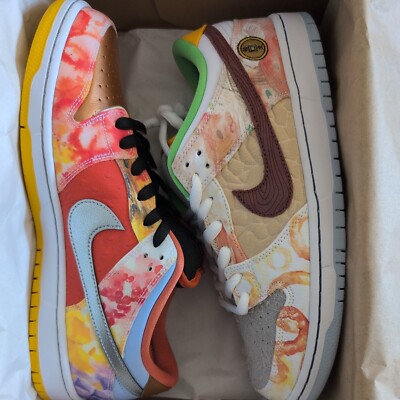 Size 10.5 - Nike SB Dunk Low Street Hawker 2021