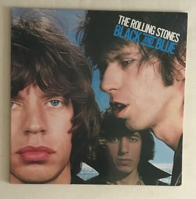 Rolling Stones  Black and Blue vinyl  LP 1976 COC 79104 NM/VG+