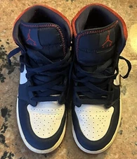 Size 7 - Jordan 1 Mid SE USA Blue 2020