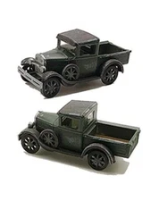 S Scale 1930s Model Pickup Truck Built up and Weathered 1:64 scale Model