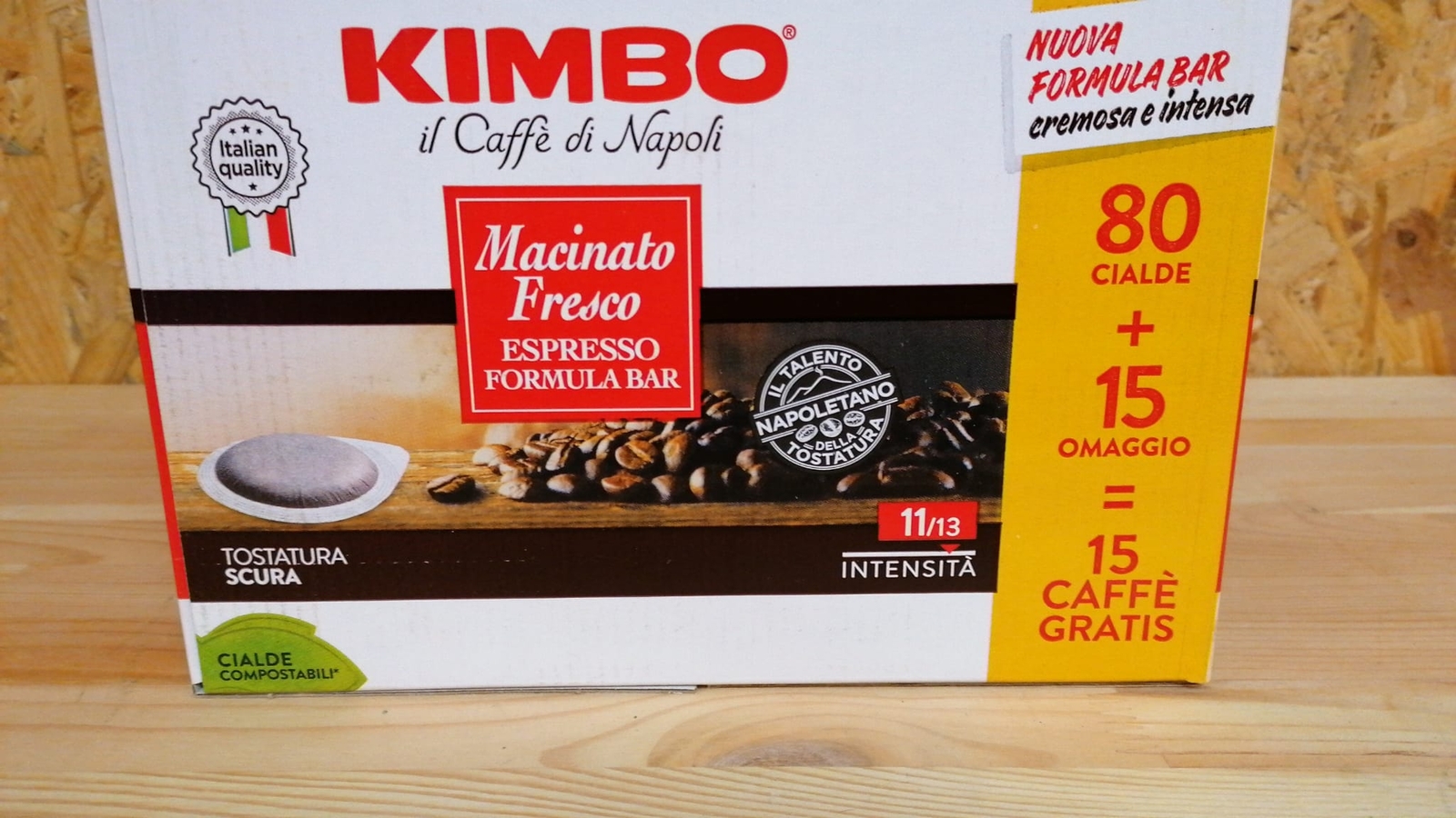 ⬆️kimbo✔️kimbo cialde macinato fresco 80+15/ ✔️