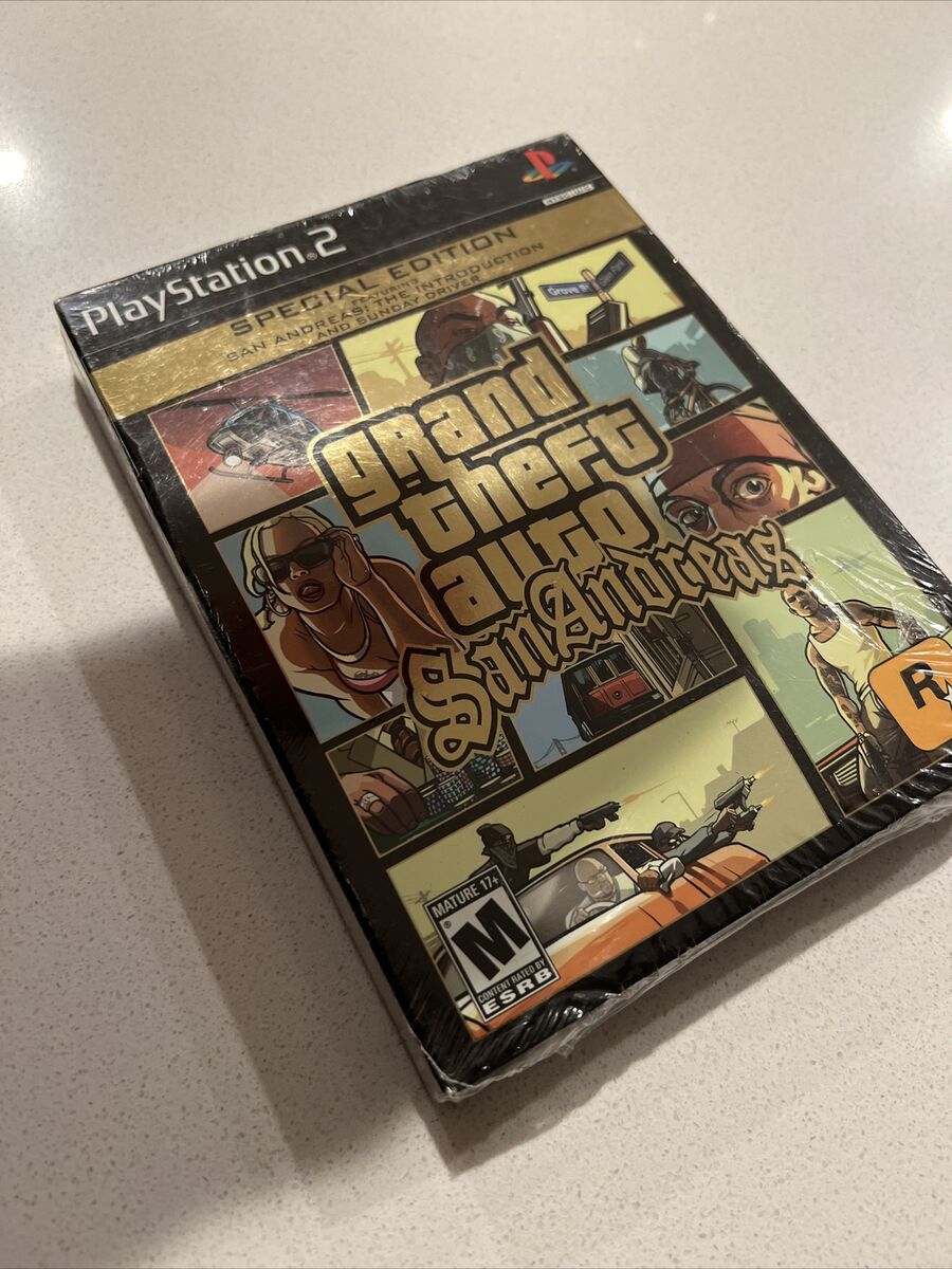 Grand Theft Auto San Andreas Special Edition - Sony Playstation 2