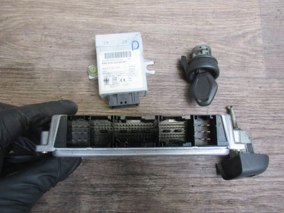 Centralina Motore Blocchetto Accensione Immobilizzatore n.15 7515182 BMW 3 COMPACT (E46) 316 - Immagine 3 di 4