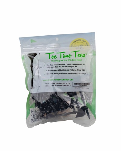 "Bubble Golf Tees" 25 Per Bag (Multi Color, Black or Pink) USGA ALL IN ONE TEE - Picture 5 of 14