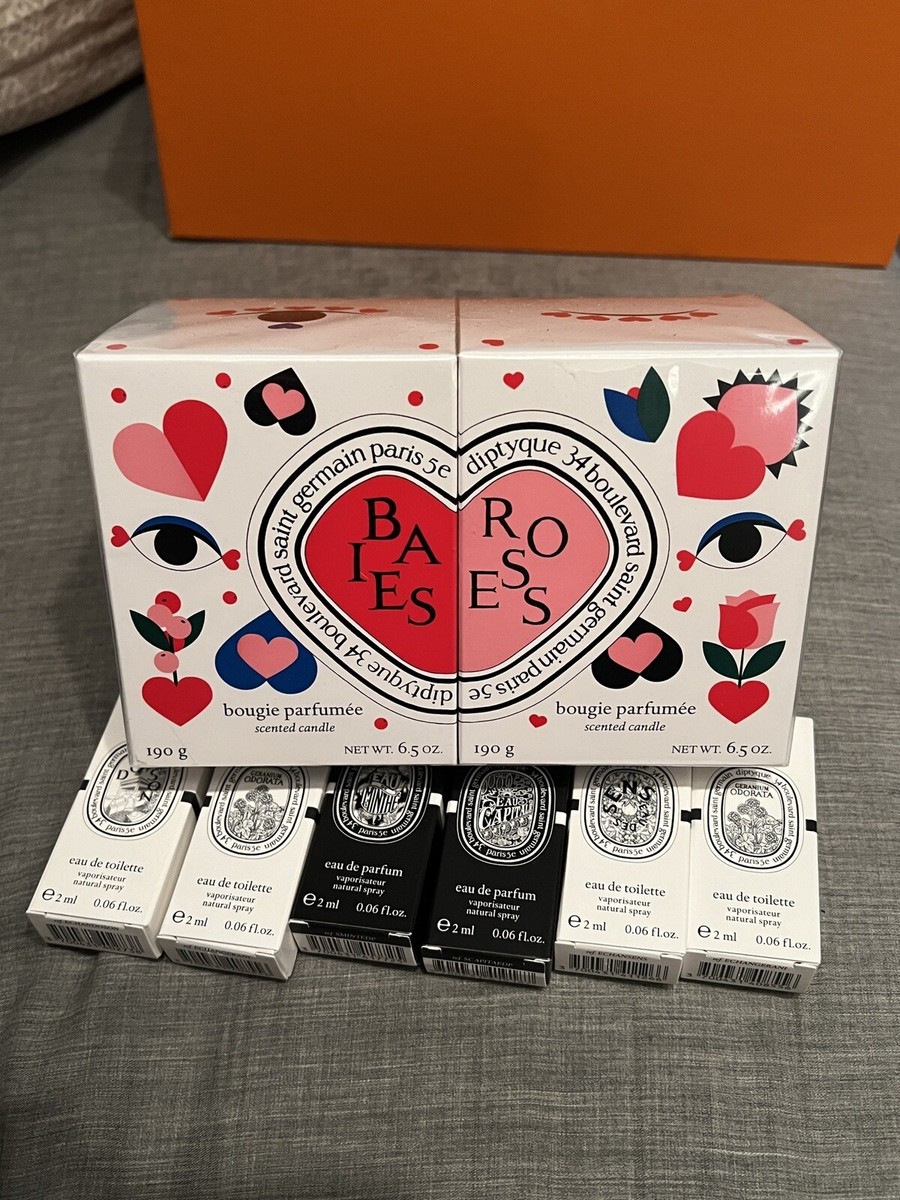 FREE GIFTS! NIB Diptyque BAIES &ROSES Valentine's Day FREE GIFTS! NIB Diptyque BAIES &ROSES Valentine's Day