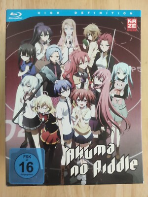 Akuma no Riddle - Blue-Ray Vol. 1 & 2 im Sammelschuber + Booklets