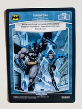 2018 DC PANINI METAK #U83 TEAMWORK NM-MT CARD