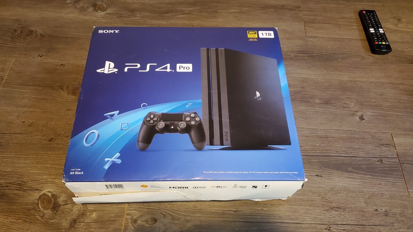Trojan horse fur Supposed to Sony PlayStation 4 Pro 1TB Console - Jet Black (CUH-7215B) for sale online  | eBay