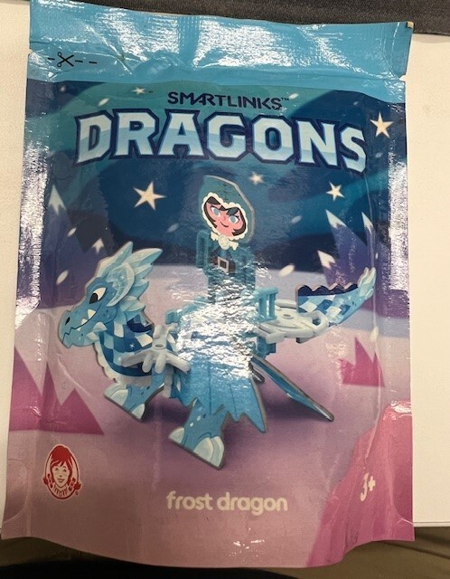 Wendys Smartlinks Dragons unopened frost dragon