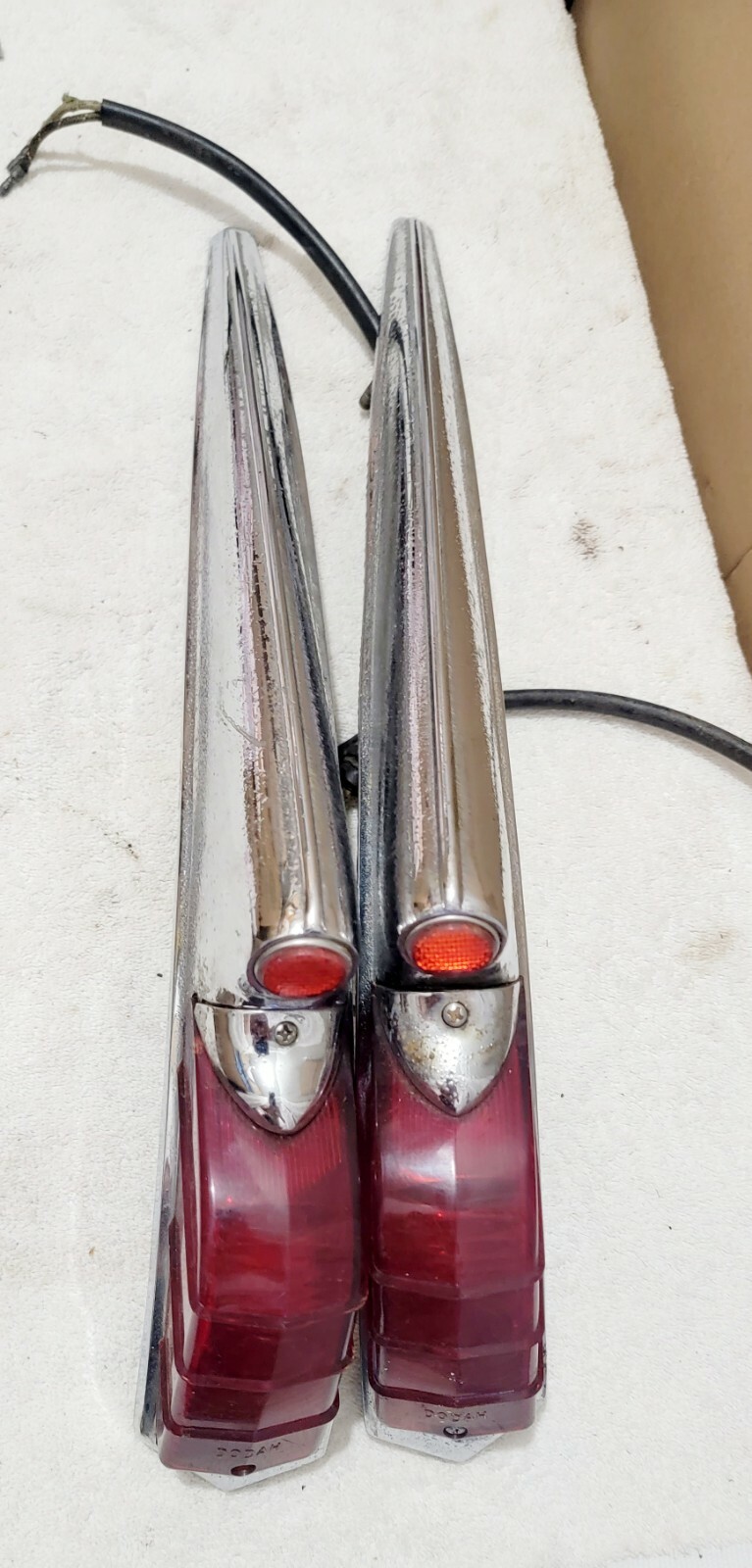 1949 Dodge Tail Lights Assemblies Housing Lamp 1300549130050 DG 22 eBay