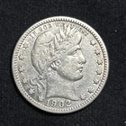 1902-O Barber Silver Quarter VF SCARCE!