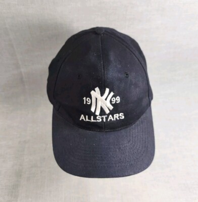 Vintage 1999 MLB New York World Series Hat, Cap, Baseball, Snap Back, Unisex Vintage New York Yankees Hat Cap Snapback 1999 World Series  main image 3