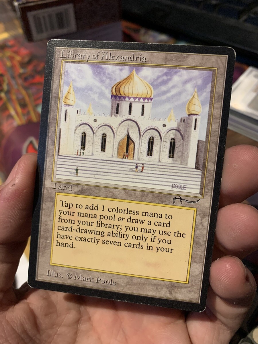 Library of Alexandria 英語 EN MTG 再録禁止 Library of Alexandria | Arabian Nights | Star City Games