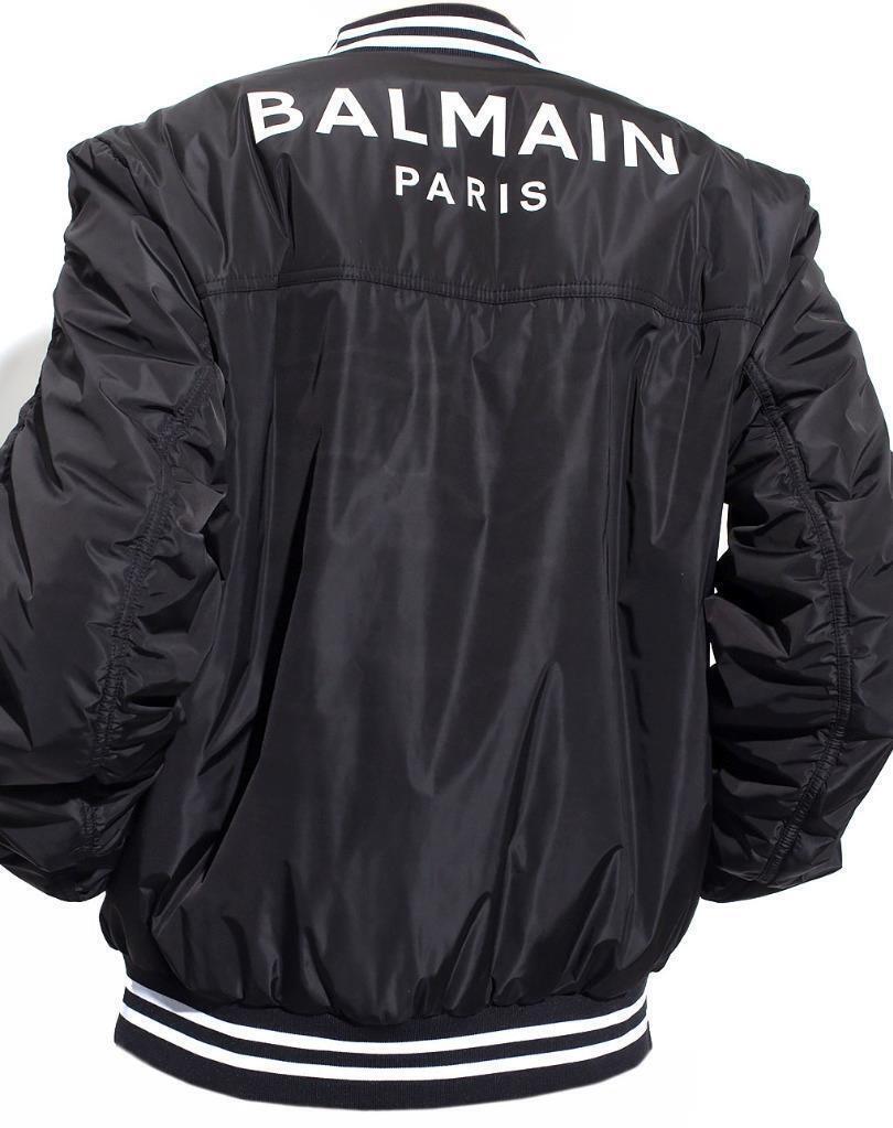 BALMAIN Asymmetric Bomber Jacket XL (IT 52) rrp £1350- | eBay BALMAIN Asymmetric Bomber Jacket XL (IT 52) rrp £1350- | eBay
