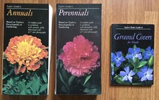 3 SC Gardening Books TAYLOR’S GUIDE TO / PERENNIALS /  ANNUALS / GROUND COVERS
