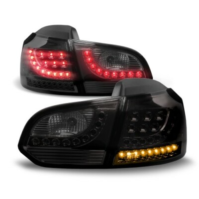Original NewDesign LED Tail Lights Black Dynamic Turn Signals For VW GOLF 6
