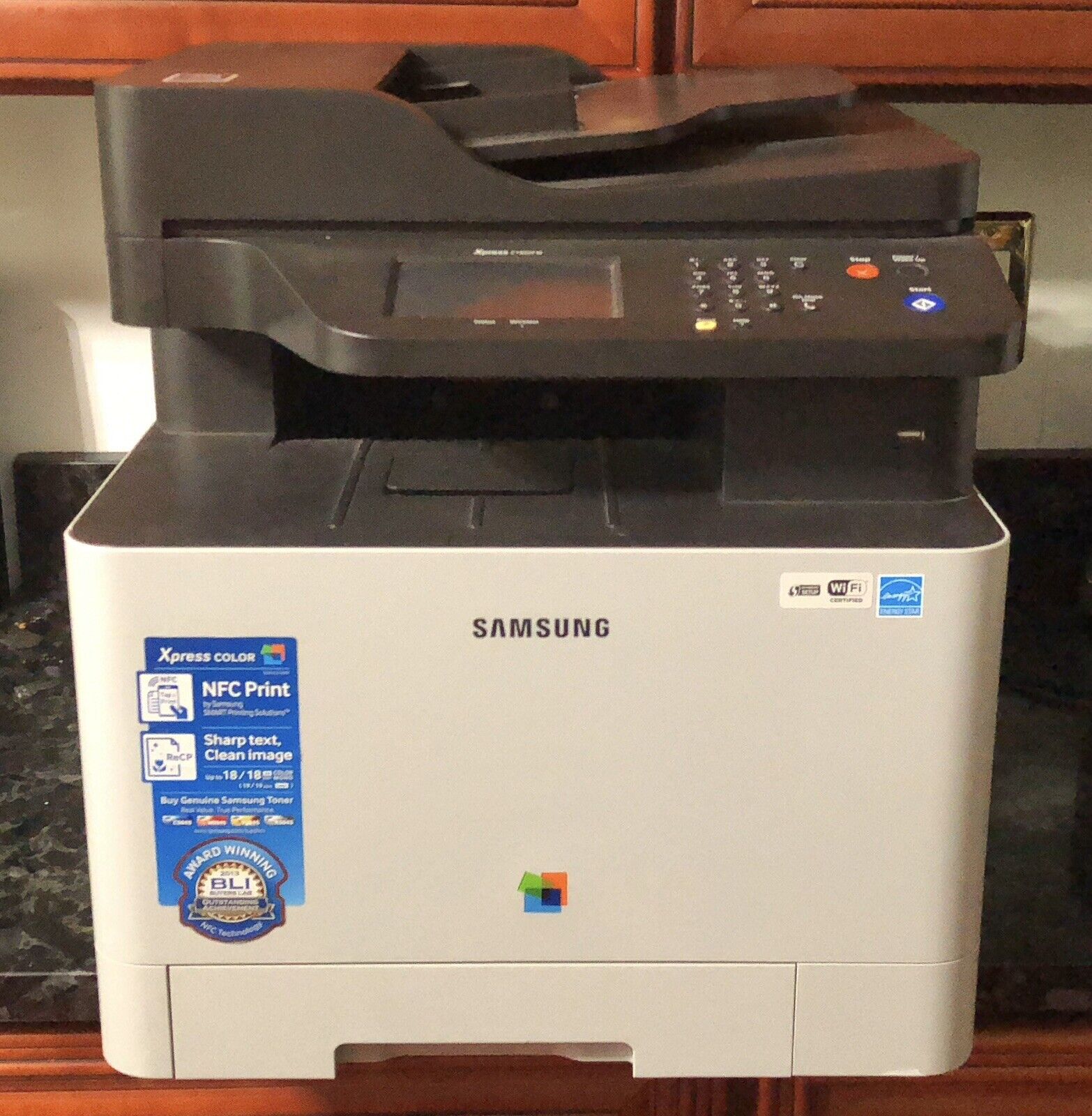 Barnlig abstraktion bredde Samsung SL-C1860FW Xpress Color Laser Multifunction Printer for sale online  | eBay
