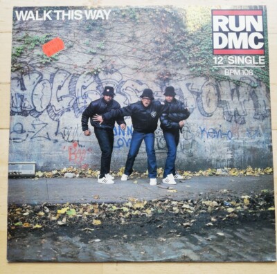 Run-DMC Walk This Way Vinyl Single 12inch Metronome