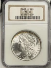 1882-S Morgan Dollar NGC MS64 $1 Silver San Francisco One US Coin TONER!