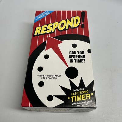 Respond! Fast Action Response Card Game Jax LTD From The Makers Of Sequence