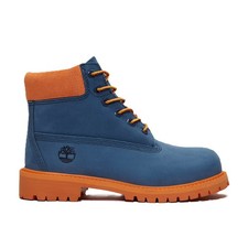Little Kid's Timberland Premium 6 In. Lace Dark Blue Nubuck TB0A2CTG EP2