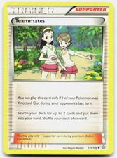 Primal Clash Teammates 141/160 Moderately Played Pokemon UC Tcg Card on eBay