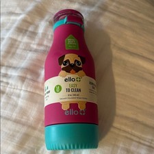 12 oz ello Kids Vacuum Insulated Water Bottle - Pink  Teal