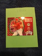 2021 Panini Mosaic - Debuts Alec Bohm #PD20 Mosaic Prizm 