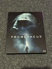 Prometheus 3D + 2D Blu ray UK Play Exclusive 3 Disc Steelbook OOP
