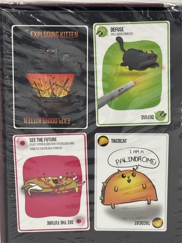 EXPLODING KITTENS Card Game - Original Edition. New/Sealed/Unopened. Ages 7+ - Picture 6 of 6