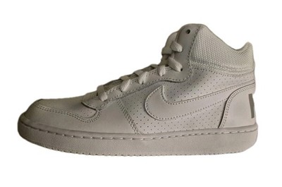 Nike Court Borough Mid GS Triple White Sneaker UK 5,5 (39EU) Originalverpackt 839977-100