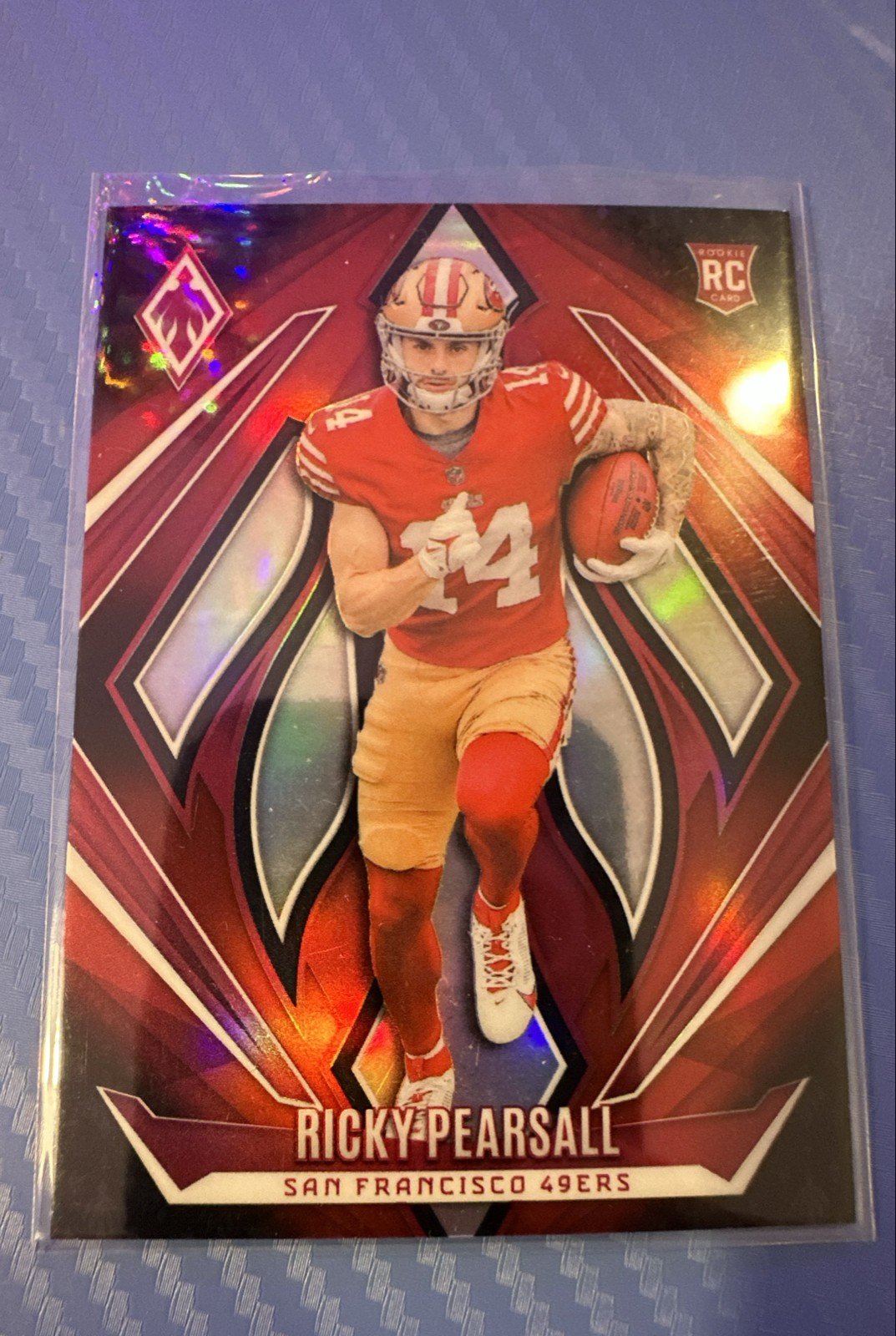 2024 Panini Phoenix Rookies Ricky Pearsall #234 Red Fade /299 RC