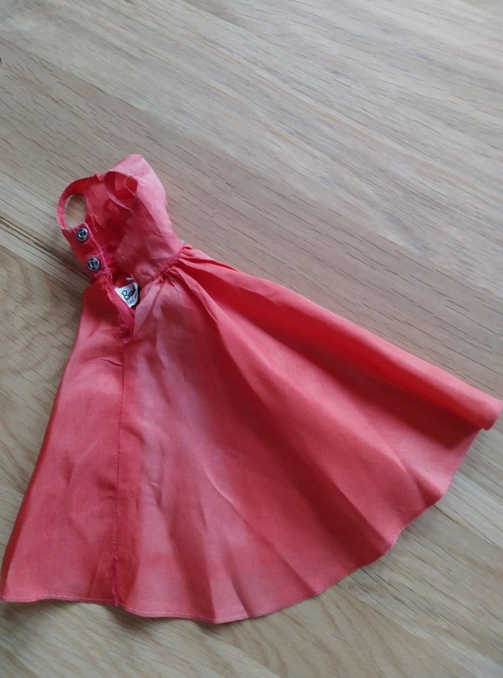 1964 Barbie Mattel Red Junior Prom Dress underskirt only | eBay UK