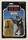 Vintage Star Wars The BOBA FETT ROTJ 77a Back MOC 1983 Original Kenner NICE!