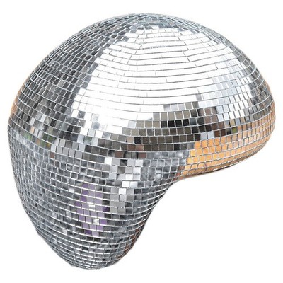 2X(Partydekoration mit Disco Spiegel, reflektierender Ball in Fu1428
