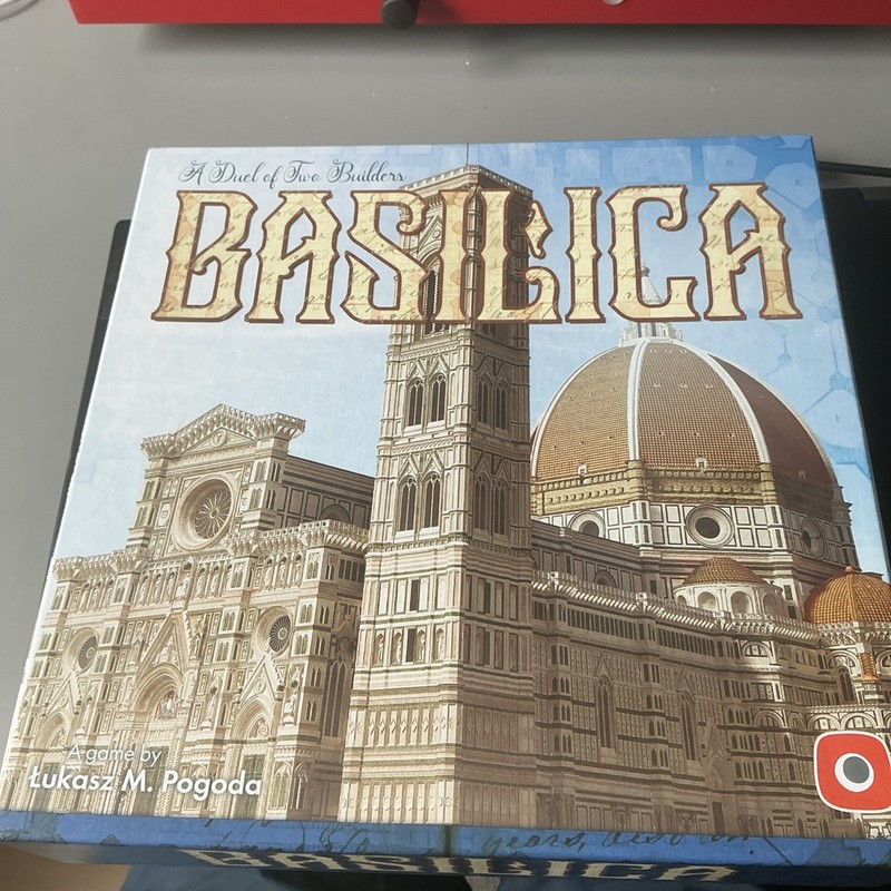 Basilica 2 Player Board Game  - Age 14+ , 45 Minutes - Complete Good Condition