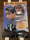 Point Break 1991 2-Sided Movie Poster 25.5x38 Patrick Swayze Keanu Reeves RLD