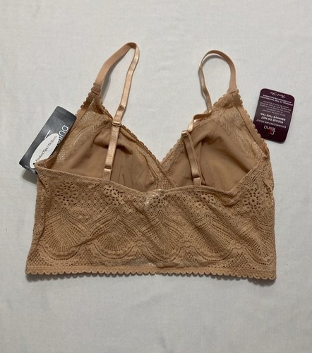 FELINA Finesse Cami Bralette Stretchy Lace Bralettes for Women NUDE L/XL - Picture 4 of 6