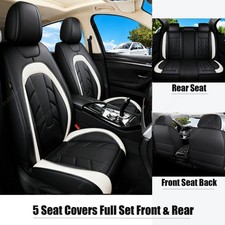 Leather 5-seat Cover Front Rear Protector Cushion For Toyota Rav4 2013-2026