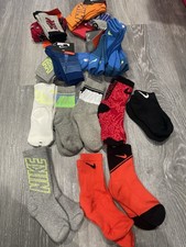 Nike UA Old Navy Socks New Lot Of Boys Size X Small 13-3c