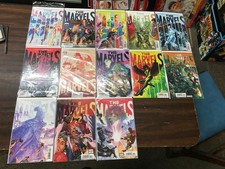 THE MARVELS #1-12 Full Run 2021 Busiek Ciner Ross Marvel Comics vg