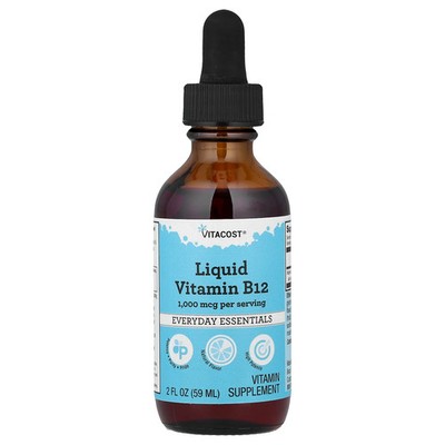 Liquid Vitamin B12, Natural, 2 fl oz (59 ml)