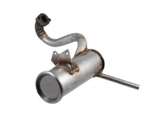 MARMITTA RINFORZATA PIAGGIO APE MP 601 BENZINA + 1 CANDELA PASSO CORTO