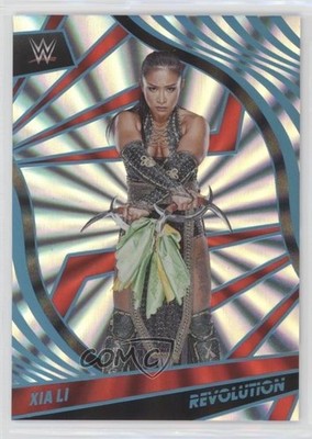 2022 Panini Revolution WWE Sunburst /99 Xia Li #55 0g27