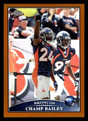2009 Topps Chrome #TC11 Champ Bailey Copper Refractors #/649