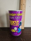 Vintage 1969 Sunday Funnies Popeye Grape Pop Soda Can Comic — photo 2