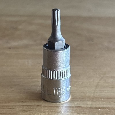 Cornwell TP15 Torx Star Plus Bit Driver Socket 1/4'' Drive CBSTP150 NEW