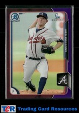 2015 Bowman #BCP102 Wes Parsons Chrome Prospects Purple Refractors #/250