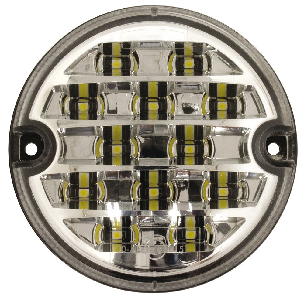 Faro Retromarcia LED 95mm Universale 12V 24V per Camion e Motrici